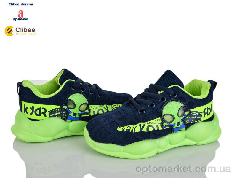 Купить Кросівки дитячі AC908-2 blue-green Clibee синій, фото 1