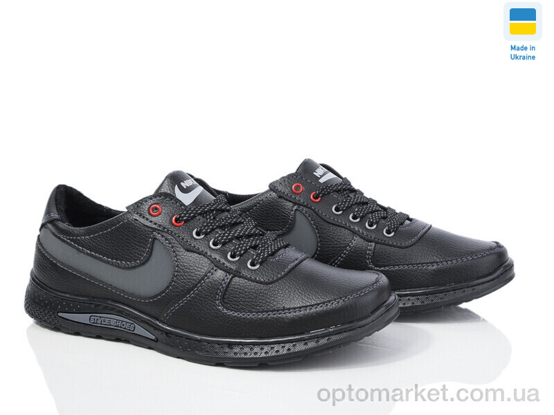 Купить Кросівки чоловічі ACardinal 136-1 кз.сп. Cardinal чорний, фото 2