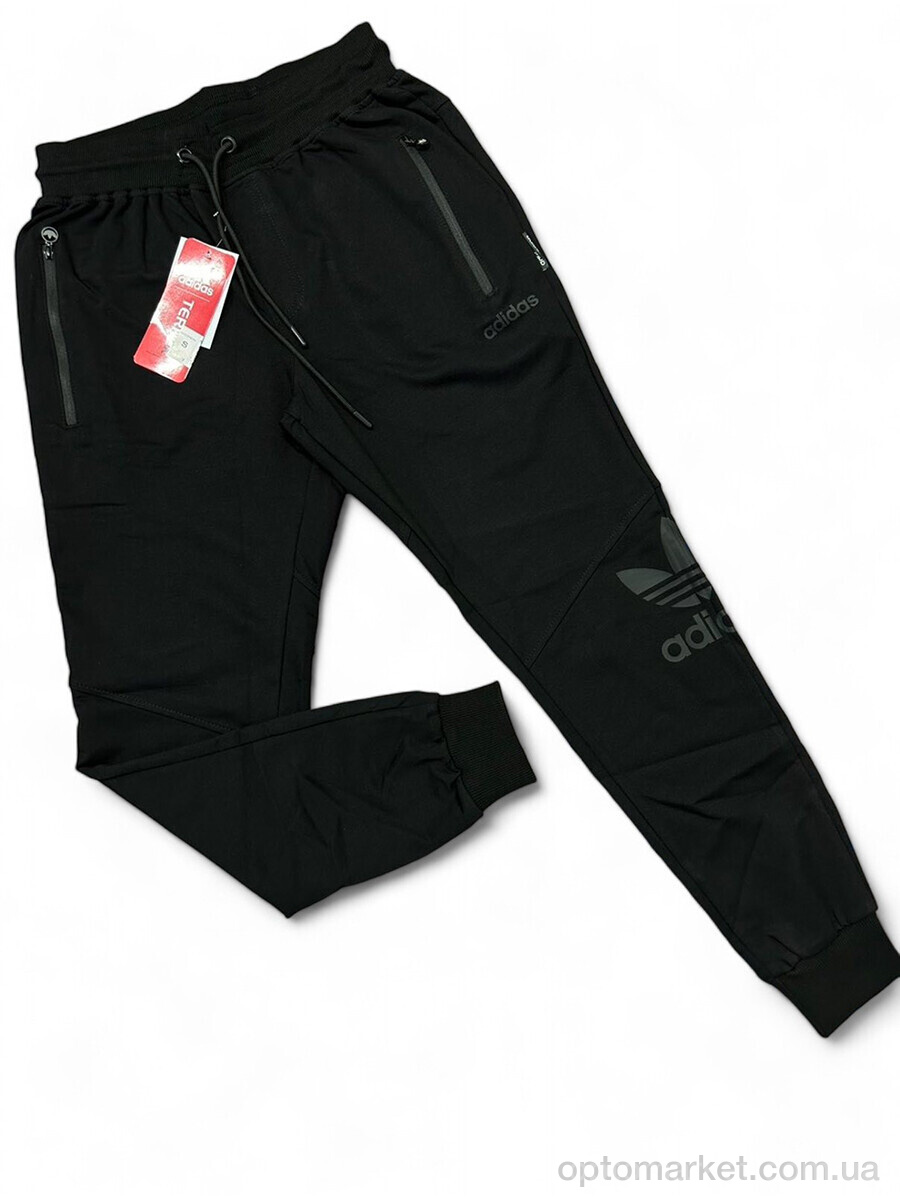 Купить Спортивні штаны чоловічі ad-2017491 A.idas чорний, фото 2