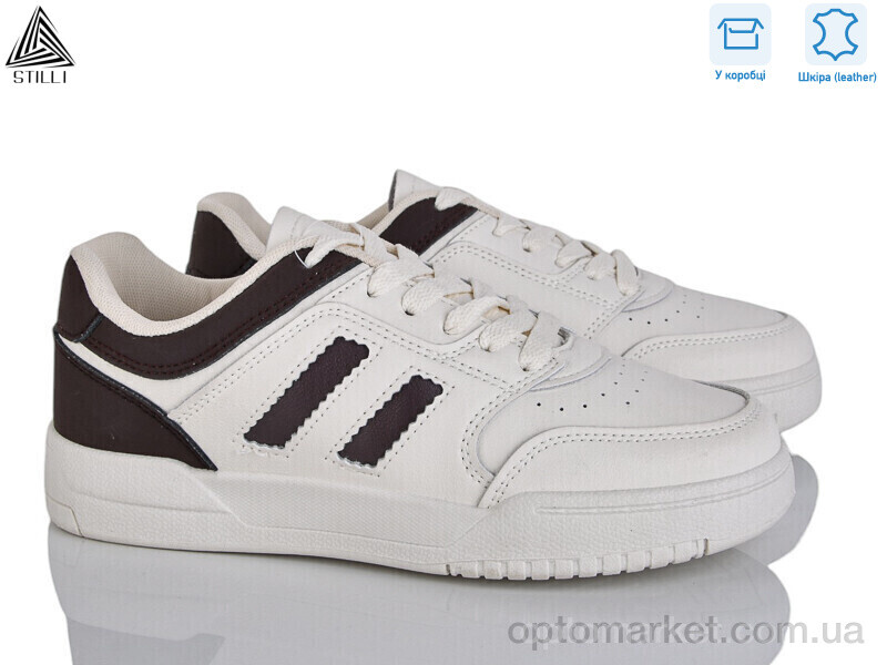 Купить Кросівки жіночі AD200-18 шкіра Stilli бежевий, фото 1