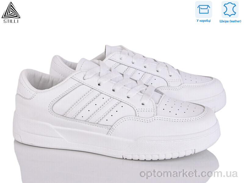 Купить Кросівки жіночі AD300-1 шкіра Stilli білий, фото 1
