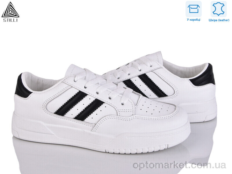 Купить Кросівки жіночі AD300-12 шкіра Stilli білий, фото 1