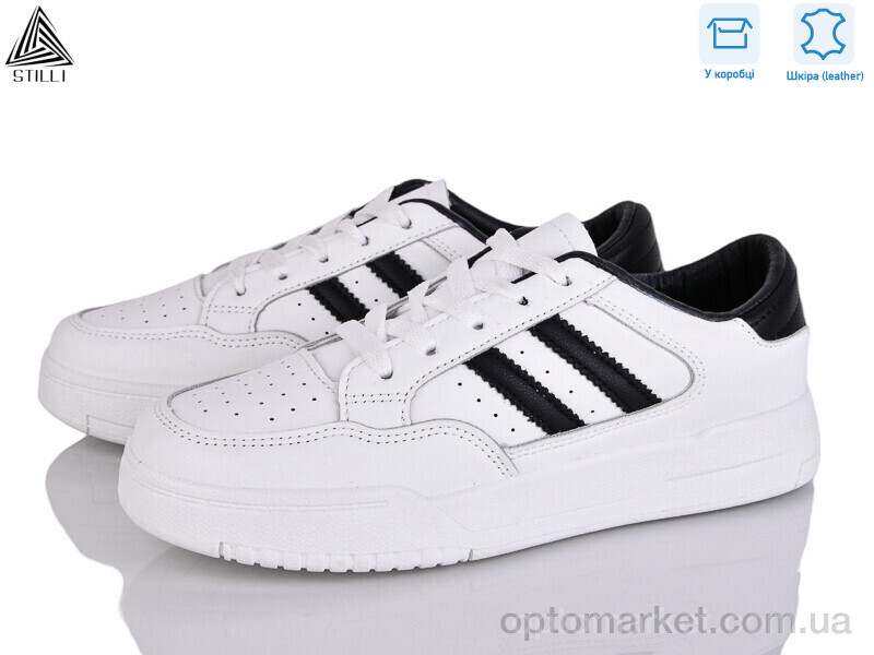 Купить Кросівки жіночі AD300-2 шкіра Stilli білий, фото 1