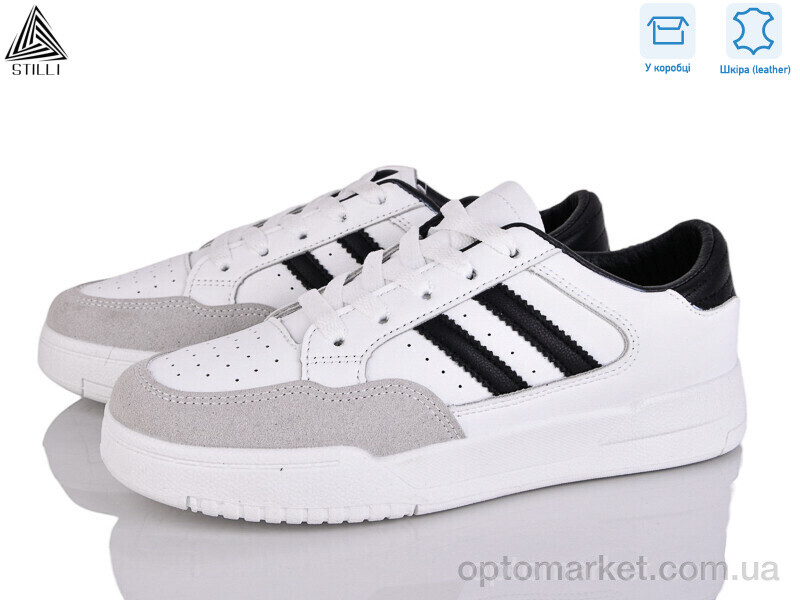 Купить Кросівки жіночі AD300-8 шкіра Stilli білий, фото 1