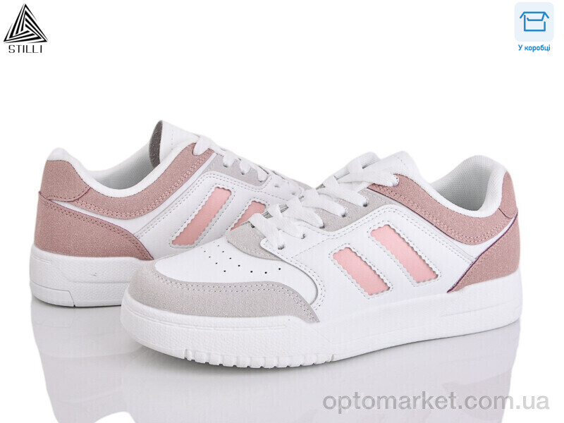 Купить Кросівки жіночі AD310-12 шкіра Stilli білий, фото 1