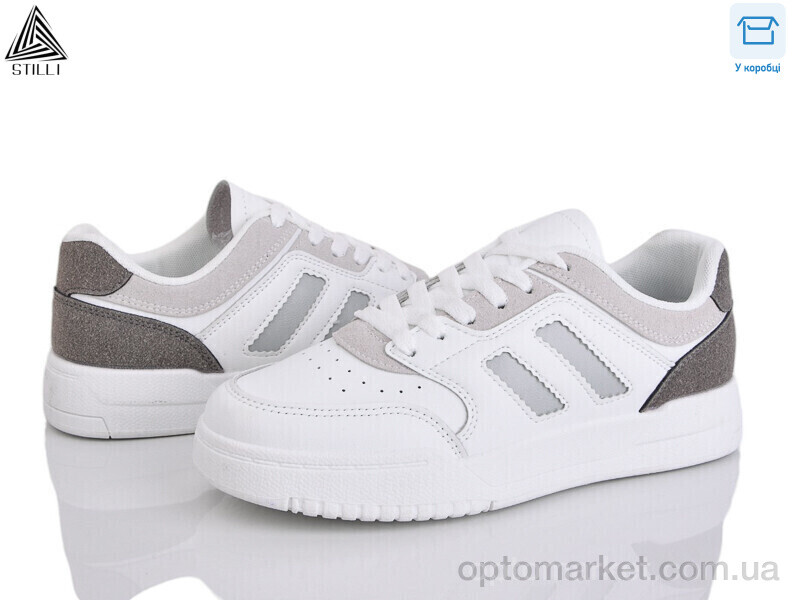 Купить Кросівки жіночі AD310-3 шкіра Stilli білий, фото 1