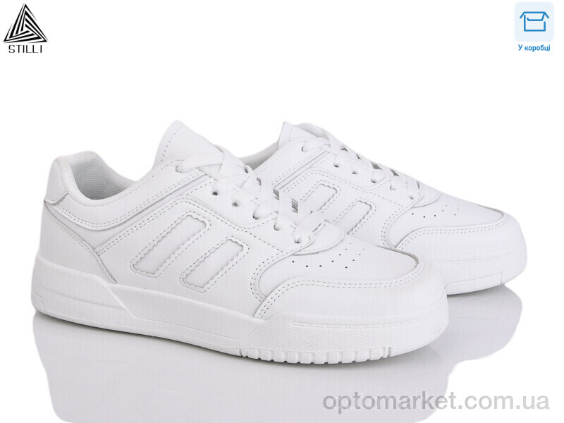 Купить Кросівки жіночі AD310-9 шкіра Stilli білий, фото 1