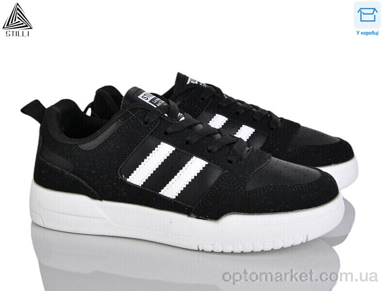 Купить Кросівки жіночі AD350-15R шкіра Stilli чорний, фото 1