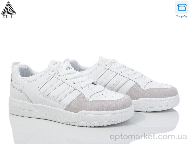 Купить Кросівки жіночі AD350-8 шкіра Stilli білий, фото 1