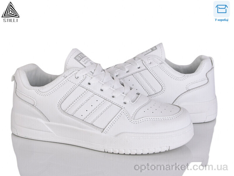Купить Кросівки жіночі AD350-9 шкіра Stilli білий, фото 1