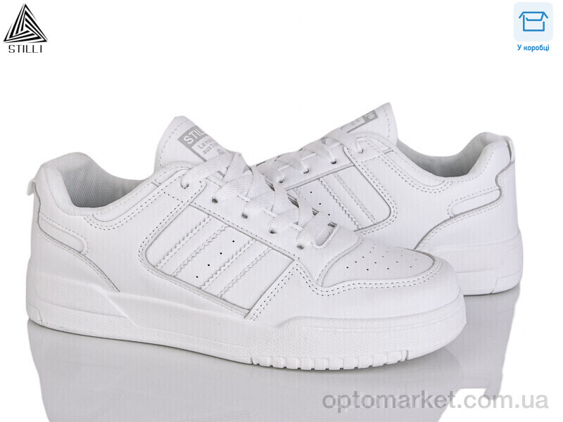 Купить Кросівки жіночі AD350-9 шкіра Stilli білий, фото 1