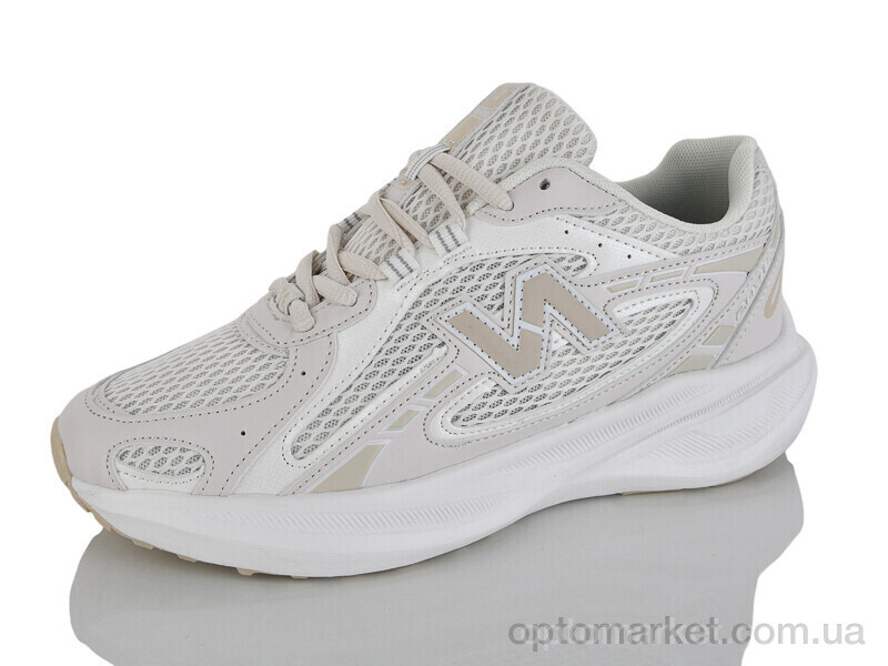 Купить Кросівки жіночі AD514-14 Running бежевий, фото 1