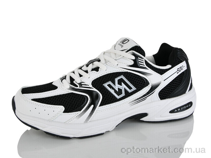 Купить Кросівки чоловічі AD5504-4 Running чорний, фото 1