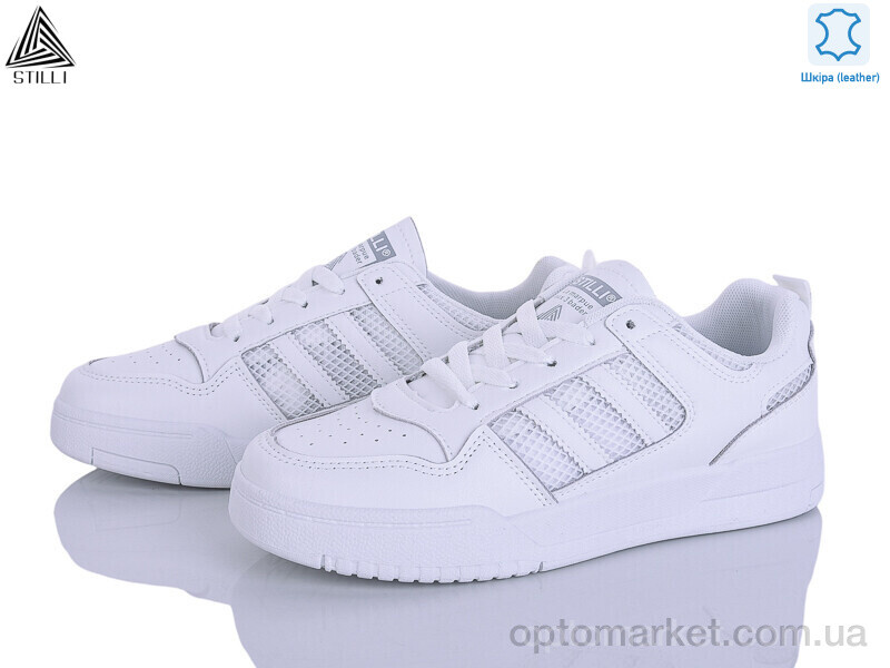 Купить Кросівки жіночі AD600-1 шкіра Stilli білий, фото 1