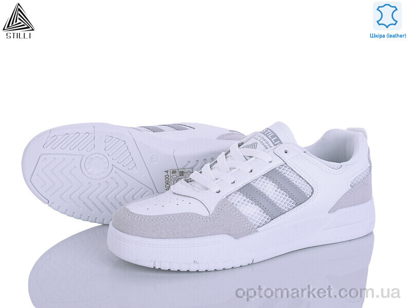 Купить Кросівки жіночі AD600-4 шкіра Stilli білий, фото 1