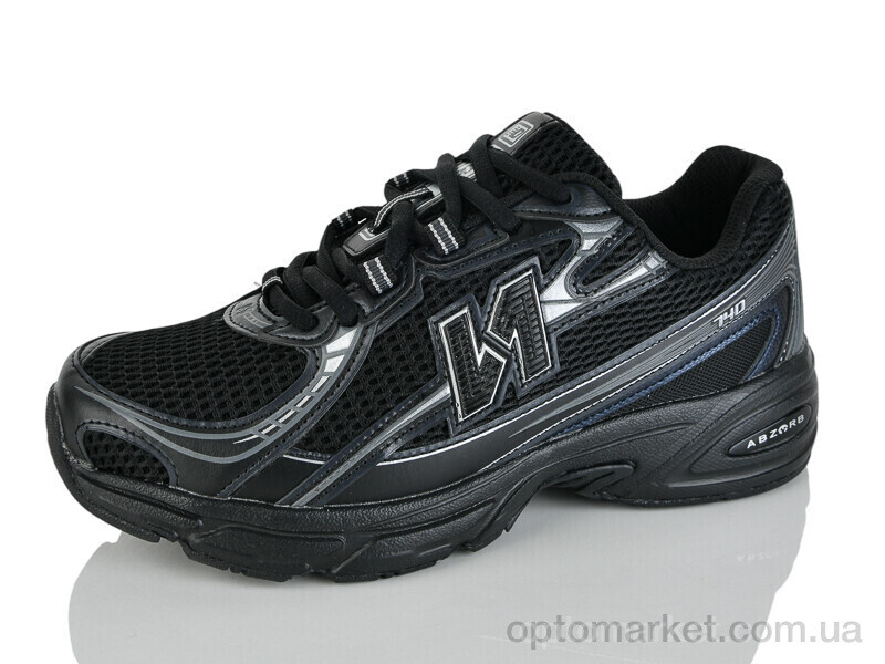 Купить Кросівки жіночі AD701-1 Running чорний, фото 1