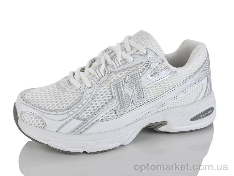 Купить Кросівки жіночі AD704-4 Running білий, фото 1