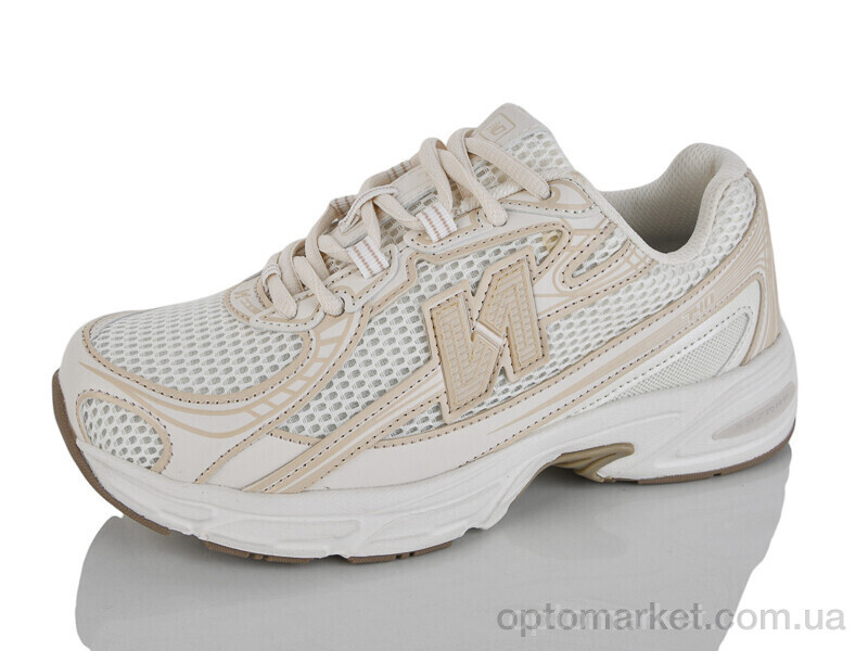 Купить Кросівки жіночі AD706-6 Running бежевий, фото 1
