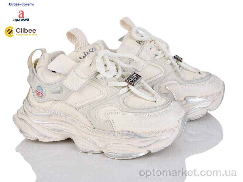 Купить Кросівки дитячі AD866516 beige Apawwa бежевий, фото 1