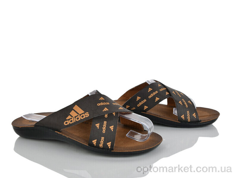 Купить Шльопанці дитячі Ads корич. A.idas коричневий, фото 2