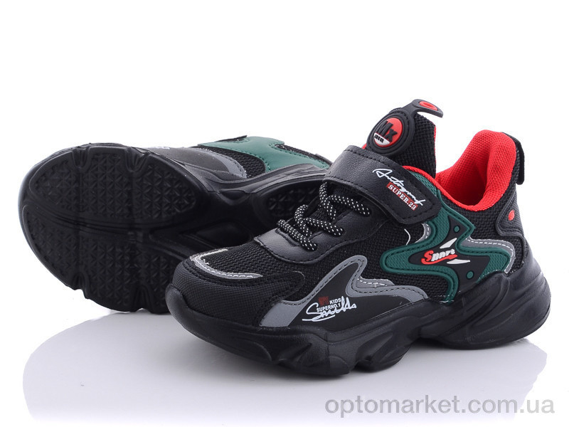 Купить Кросівки дитячі AED5015A Alemy Kids чорний, фото 1