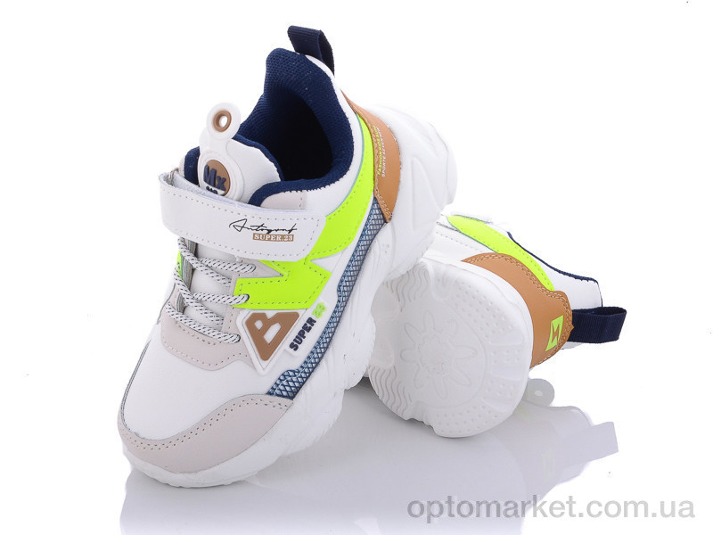 Купить Кросівки дитячі AED5037D Alemy Kids білий, фото 1