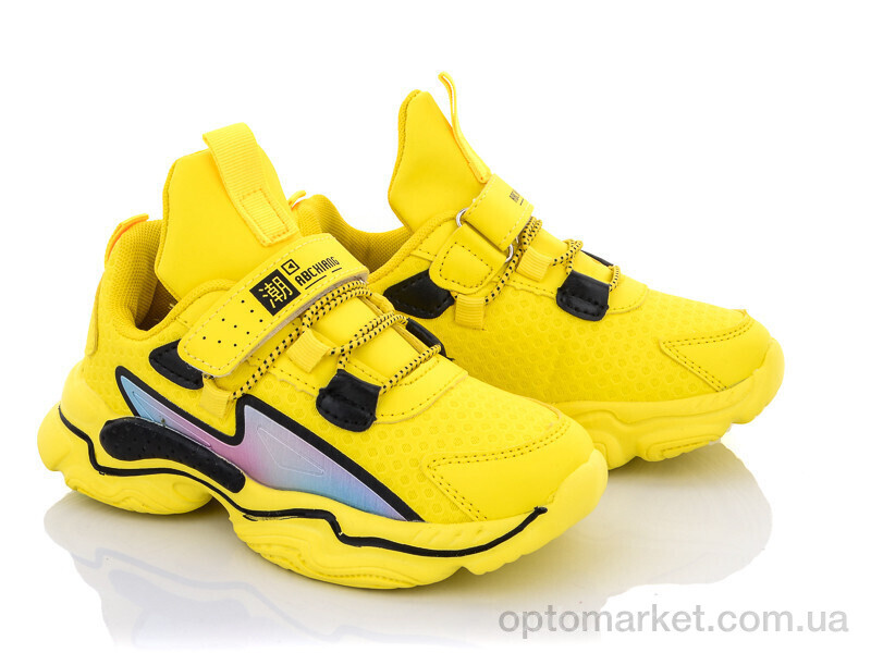Купить Кросівки дитячі AFB202-1-14 SANLIN жовтий, фото 1