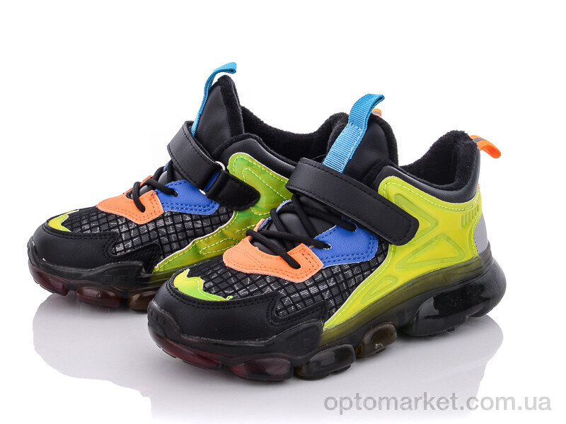 Купить Кросівки дитячі AFB832 green SANLIN чорний, фото 1