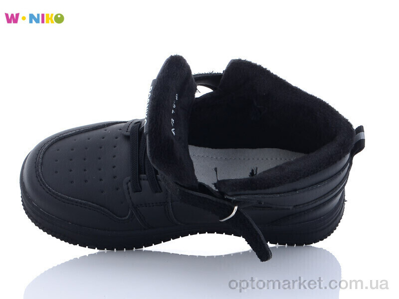 Купить Кросівки дитячі AG1627-1 W.Niko чорний, фото 2