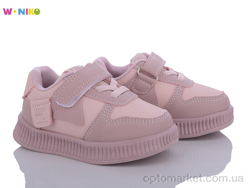 Купить Кросівки дитячі AG1661-3 W.Niko рожевий, фото 1