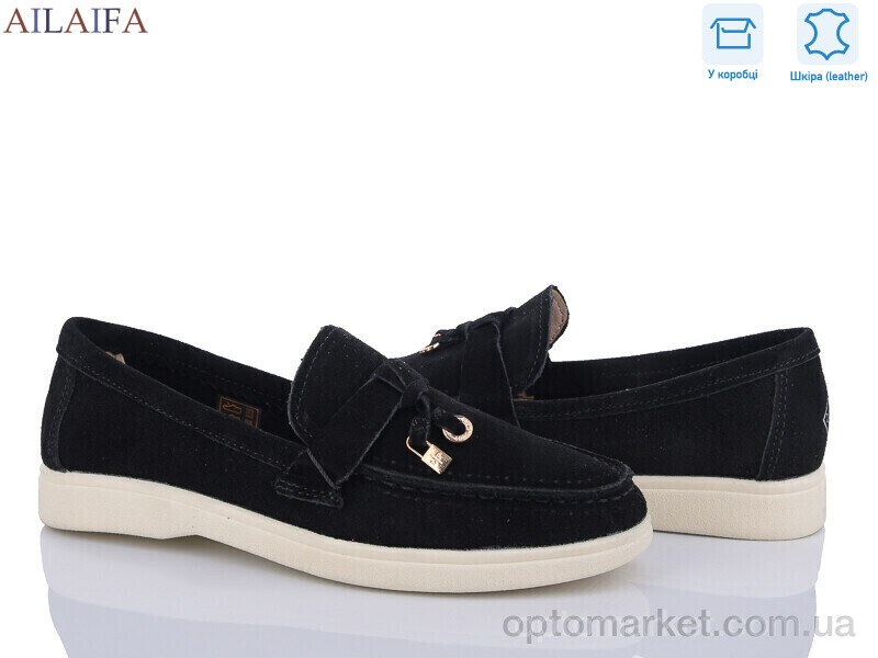 Купить Туфлі жіночі AH1-1 L.ro Piana чорний, фото 1