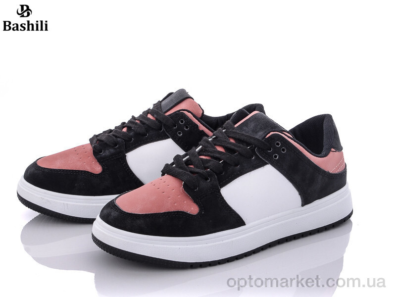 Купить Кросівки жіночі AJ03 black-red Башили мікс, фото 1