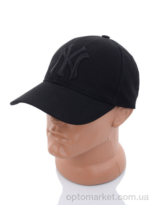 Купить Кепка чоловічі AK008 black N.w Yorker чорний, фото 2