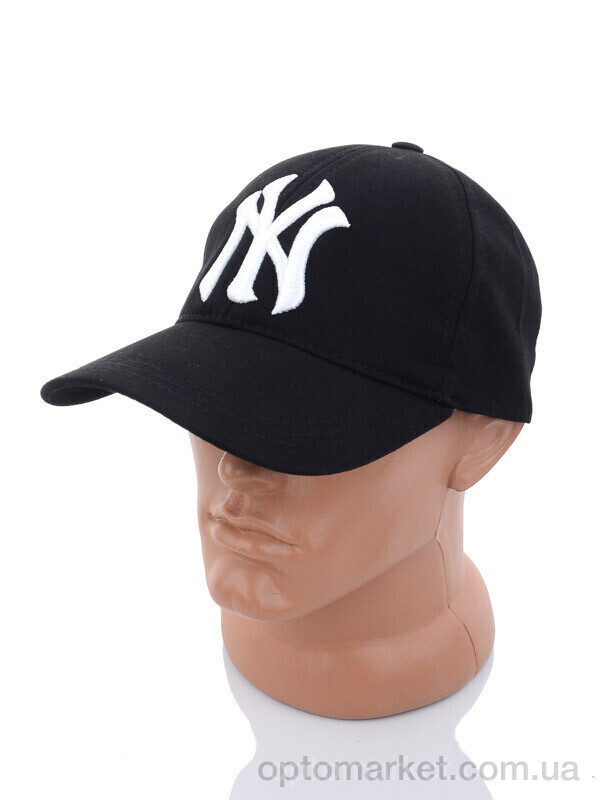 Купить Кепка чоловічі AK009 black N.w Yorker чорний, фото 2