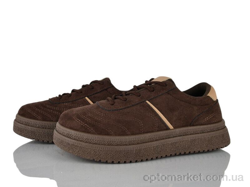 Купить Кросівки жіночі AK06-3 AAPR-Kaker коричневий, фото 1