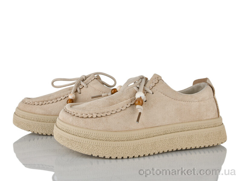 Купить Туфлі жіночі AK07-2 AAPR-Kaker бежевий, фото 1