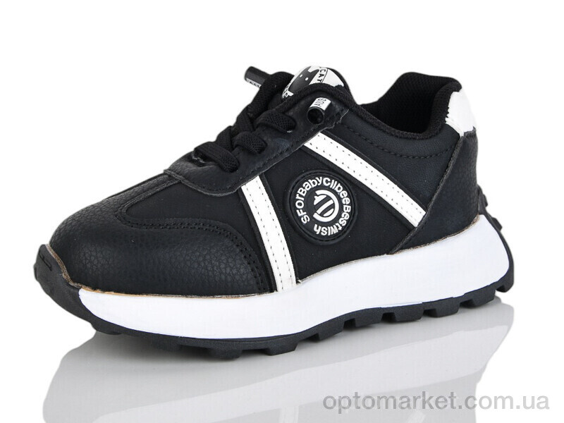 Купить Кросівки дитячі AK08-1 KEWK чорний, фото 1
