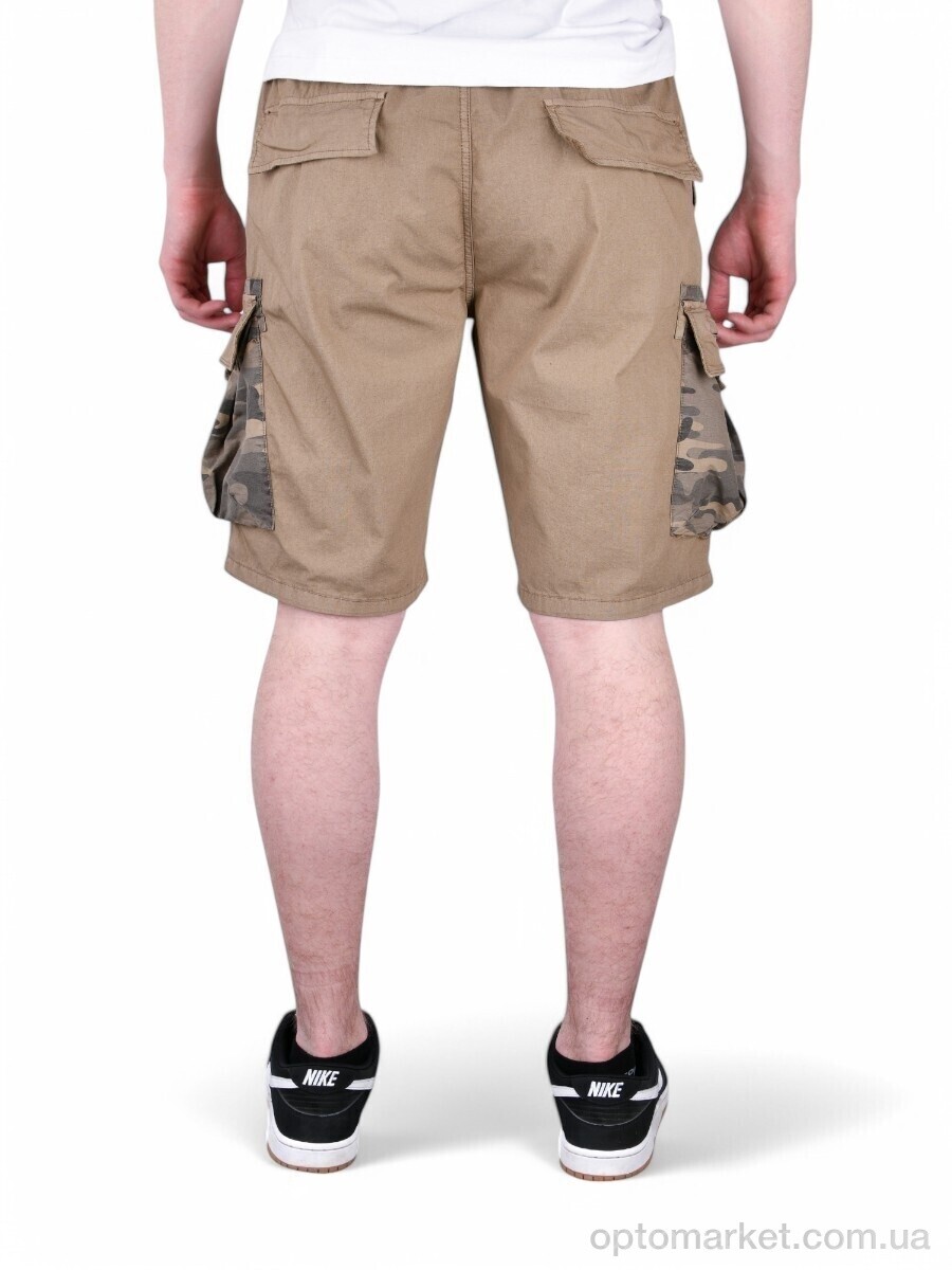 Купить Шорти чоловічі AK302-5 Baronjns хакі, фото 3