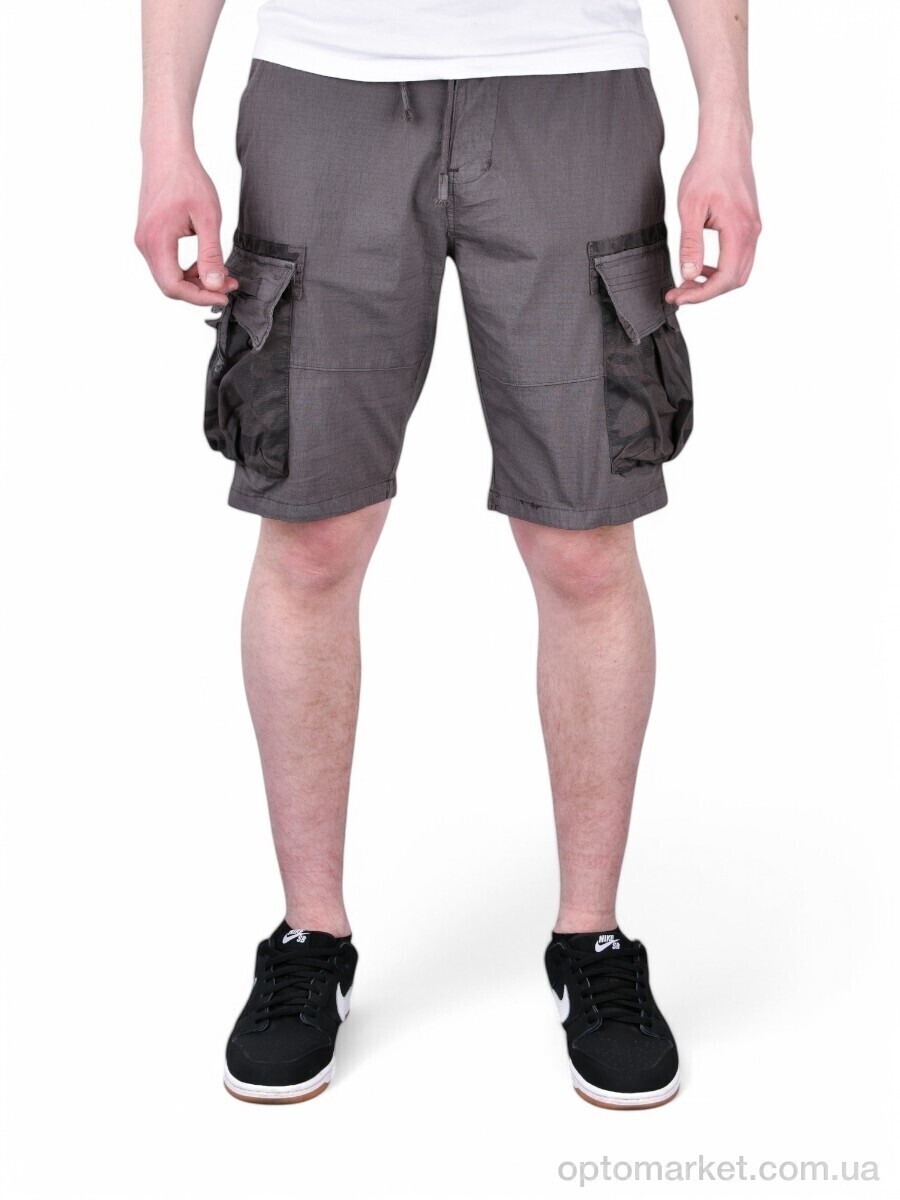 Купить Шорти чоловічі AK302-6 Baronjns сірий, фото 1