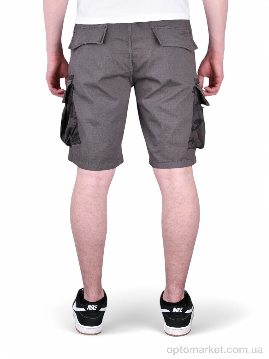 Купить Шорти чоловічі AK302-6 Baronjns сірий, фото 3