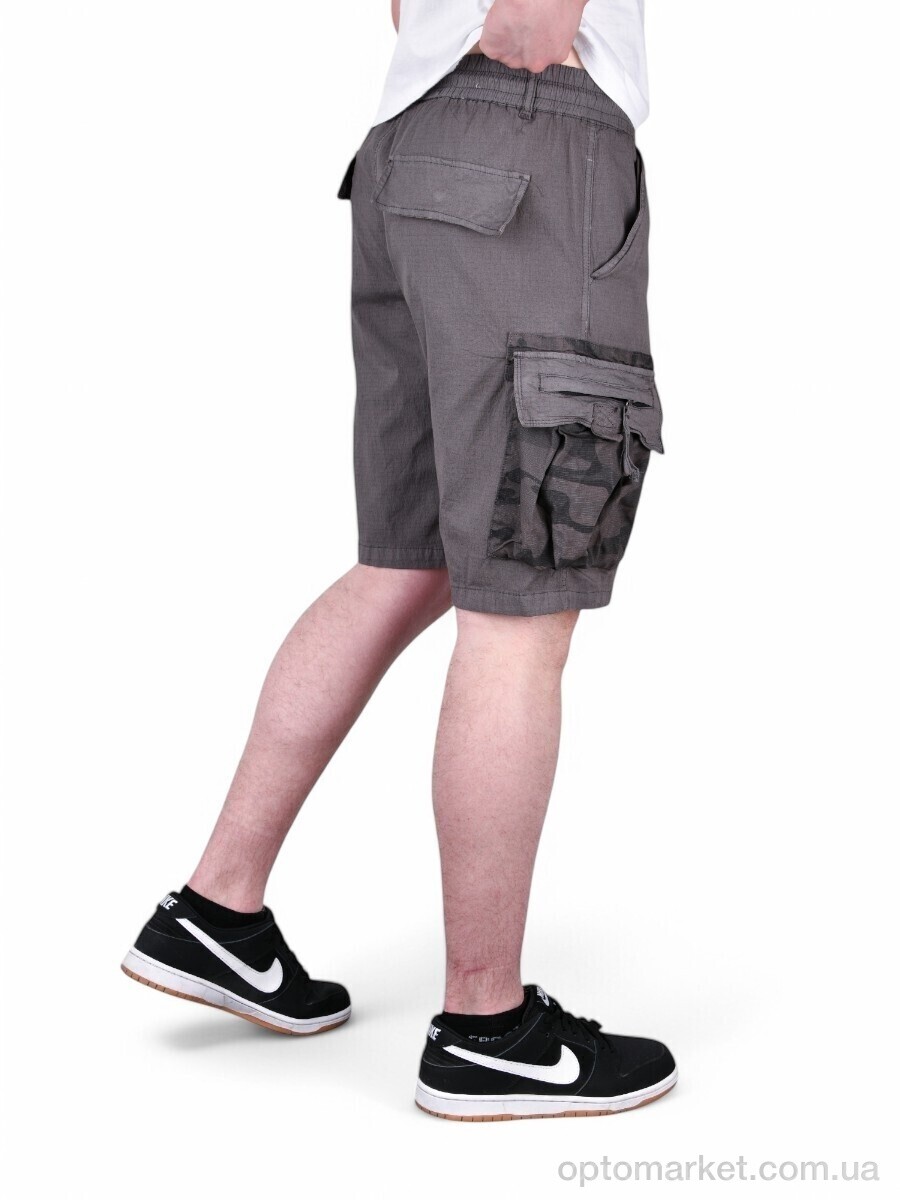 Купить Шорти чоловічі AK302-6 Baronjns сірий, фото 4