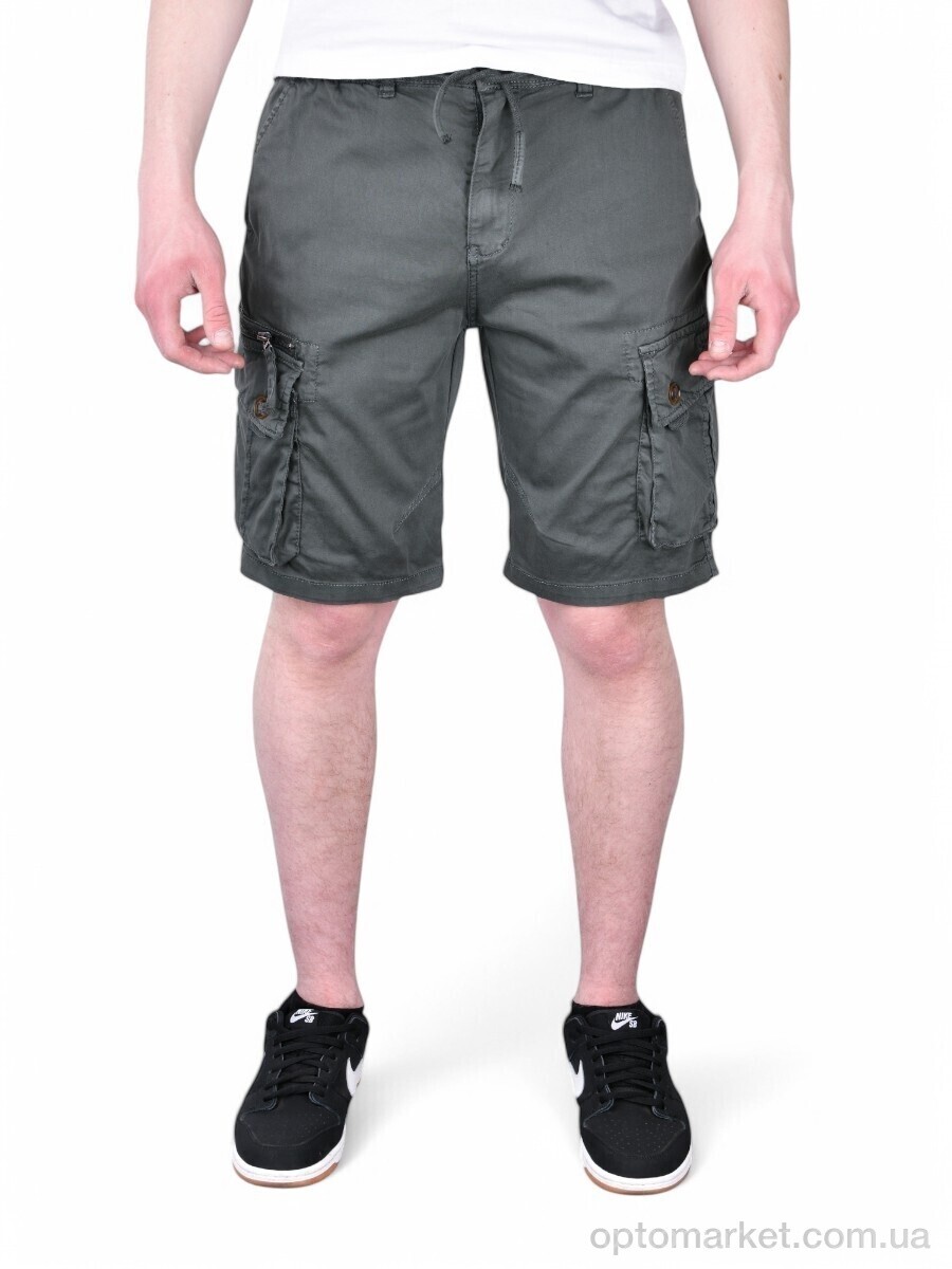 Купить Шорти чоловічі AK312-6 Baronjns сірий, фото 1