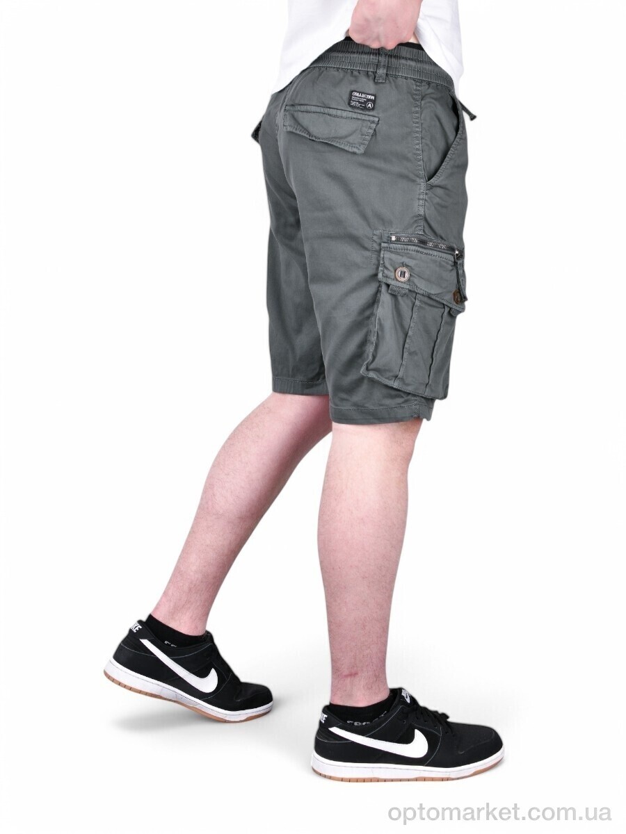 Купить Шорти чоловічі AK312-6 Baronjns сірий, фото 4