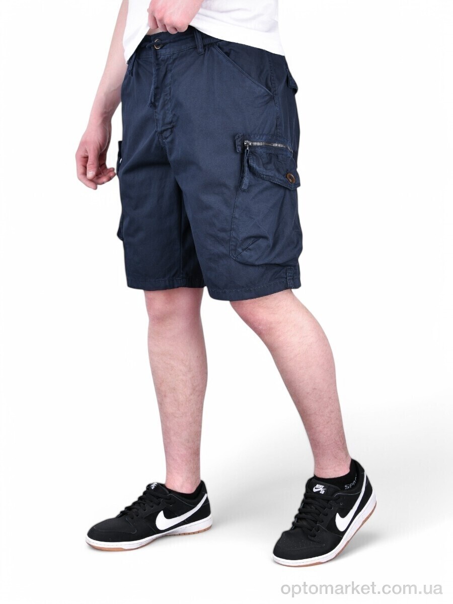 Купить Шорти чоловічі AK315-2 Baronjns синій, фото 2
