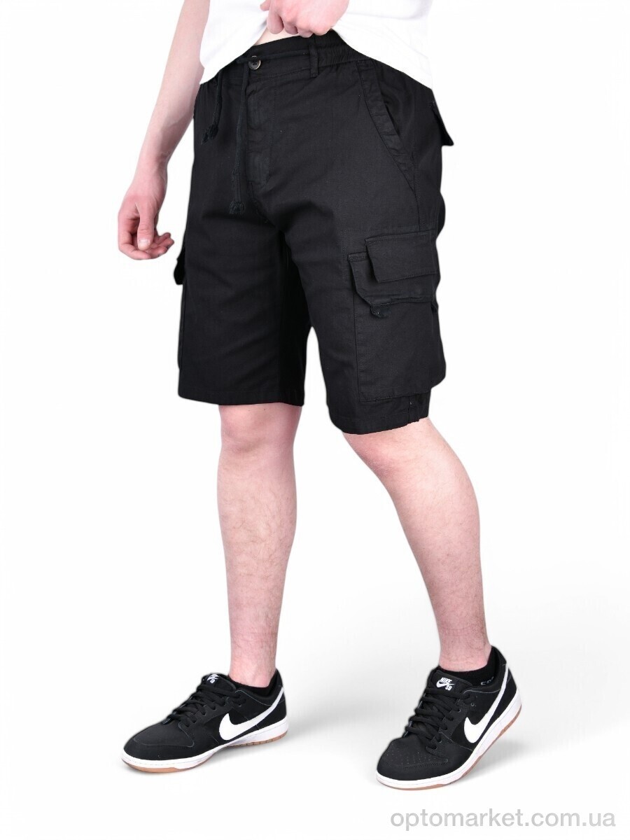 Купить Шорти чоловічі AK635-1 Baronjns чорний, фото 2