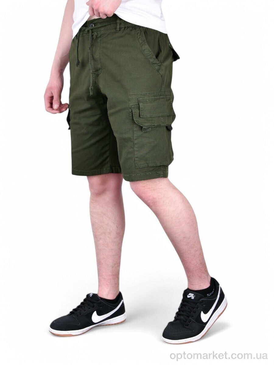 Купить Шорти чоловічі AK635-3 Baronjns зелений, фото 2