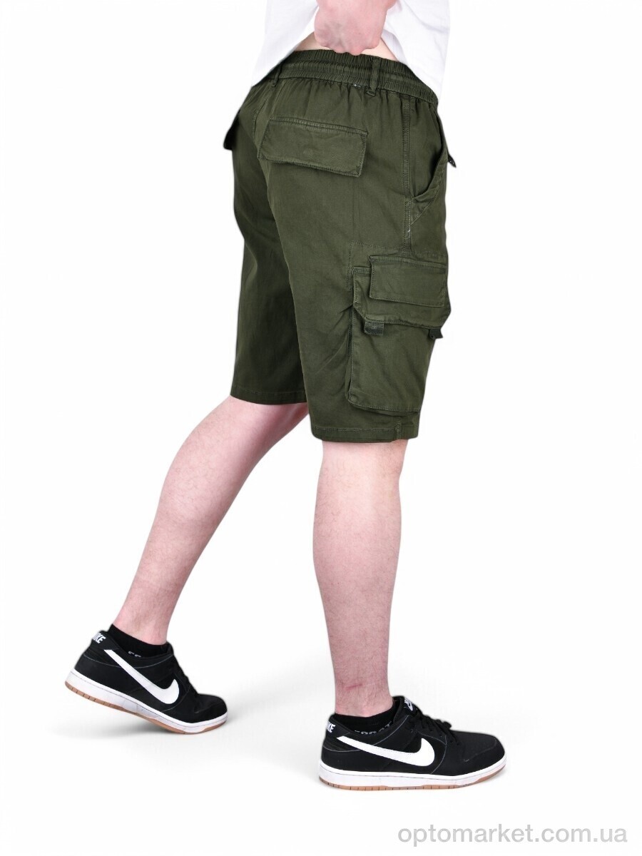 Купить Шорти чоловічі AK635-3 Baronjns зелений, фото 4