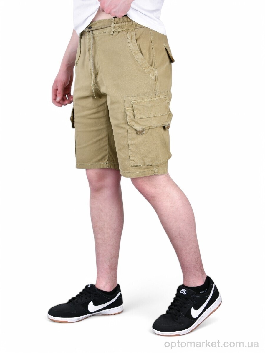 Купить Шорти чоловічі AK635-5 Baronjns бежевий, фото 2
