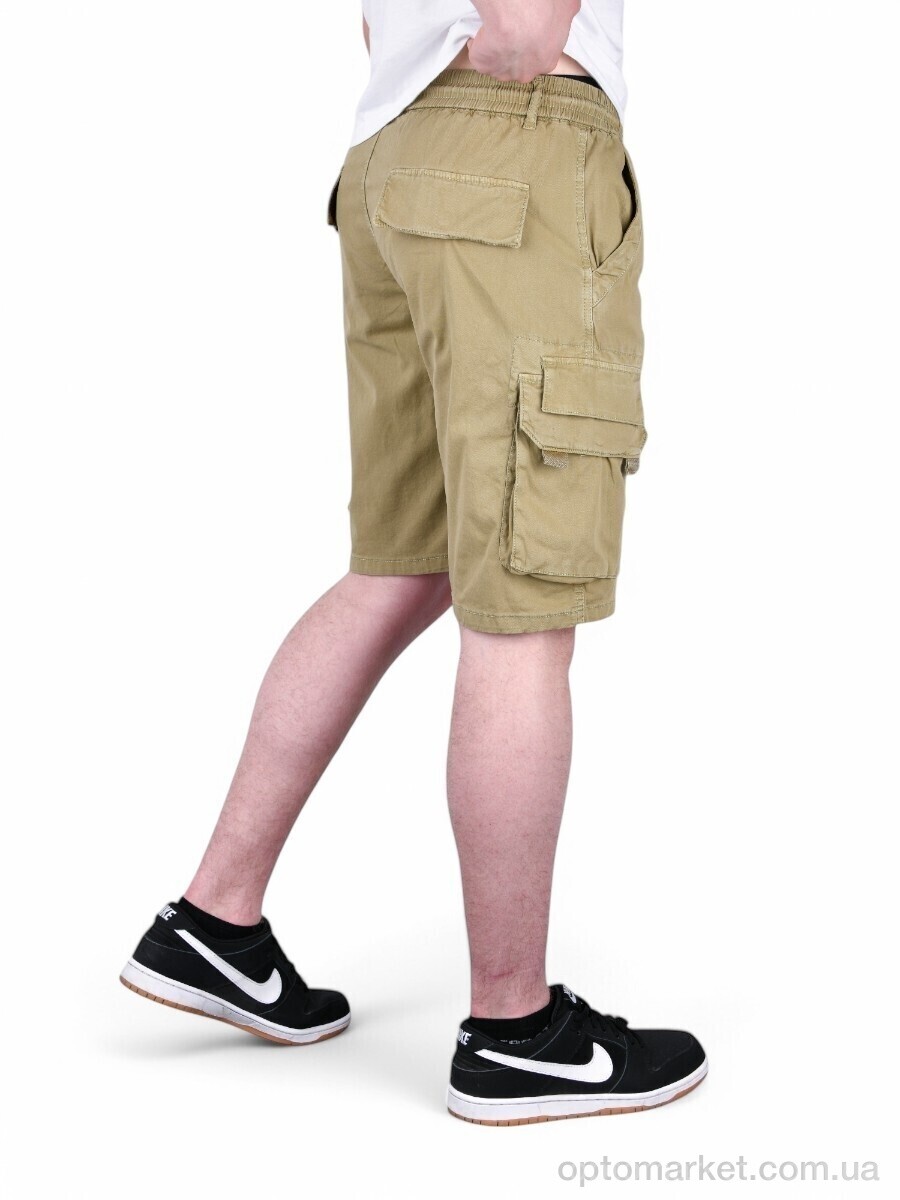 Купить Шорти чоловічі AK635-5 Baronjns бежевий, фото 4