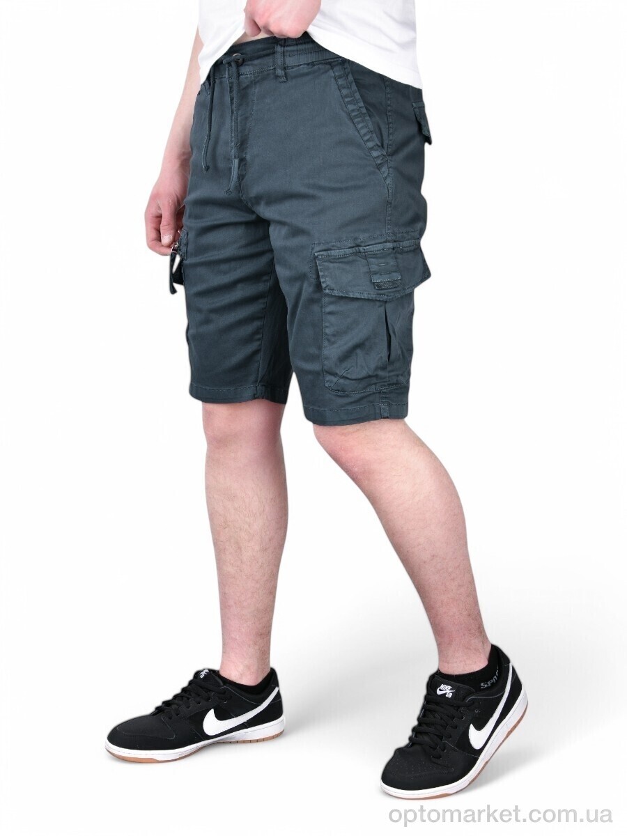 Купить Шорти чоловічі AK637-6 Baronjns сірий, фото 2